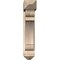Ekena Millwork Olympic Arts and Crafts Smooth Bracket w/ Offset Brace, Douglas Fir, 7 1/2"W x 30"D x 38"H BKT0806X30X38OLY03SDF - alternate 2